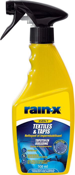 Rain-x reiniger beschermer - voor tapijten en bekleding - 2-in-1 reiniger - 500ml