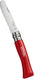 Opinel no. 07 mon premier zakmes - rvs - rood