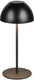 Rl live your light reality ortiz - tafellamp - zwart mat - incl. 1x smd 2 w - aan uit touch - sensor dimmer - usb-aansluiting - geheugenfunctie - oplaadbaar - snoerloos - buitenlamp - ip44