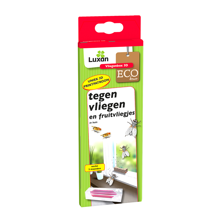 Load image into Gallery viewer, Luxan 1075219 - vliegenbox 3d 3 st | 1 stuks
