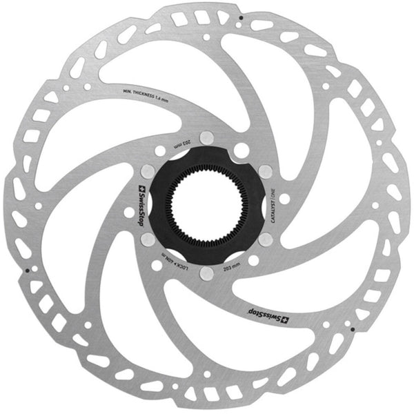 Swissstop - remschijf catalyst one centerlock 203mm