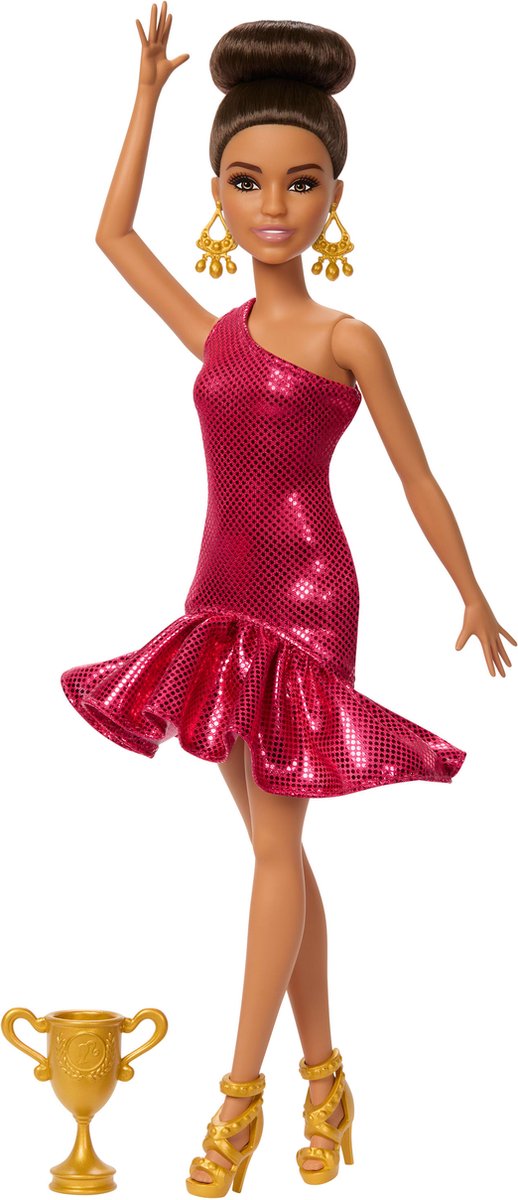 Load image into Gallery viewer, Mattel barbie ballroom dancer met accessoires

