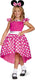 Disguise disney - preschool cg minnie friends, roze minnie jurk classic, maat s (5 - 6 jaar), meisjes