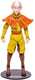 Mcfarlane toys avatar: the last airbender action figure aang avatar state (gold label) 18 cm