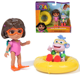 Load image into Gallery viewer, Dora de explorer spin master dora speelfiguren set met dora boots - speelgoedfiguren.
