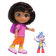 Dora pop 15 cm met rugzak en boots | 2 stuks
