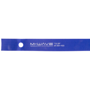 M-wave velglint 12-29 rt-hp-glue hoge druk 16 mm - blauw (1 set)