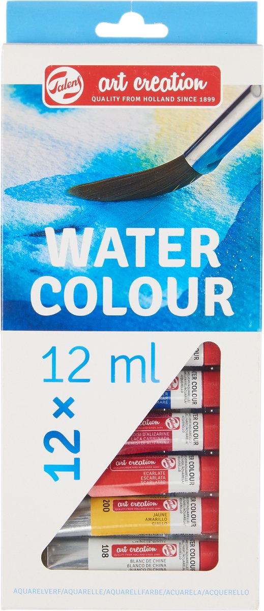 Talens art creation aquarelverfset 12x12ml