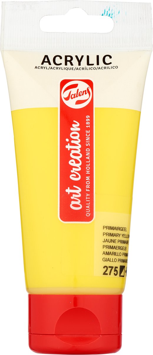 Load image into Gallery viewer, Talens art creation acrylverf tube van 75 ml, primairgeel 3 (275)
