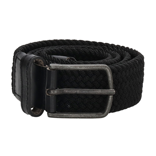 Dummy 1070364 - unique riem size 115 zwart stretch nylon-leather | 4 stuks