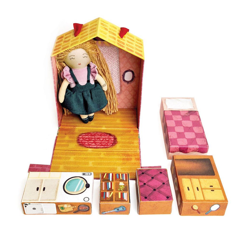 Load image into Gallery viewer, Poppenhuis my love home met anny. 3+

