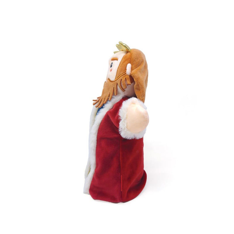 Load image into Gallery viewer, Dubbelgezichte handpop koning koningin 2
