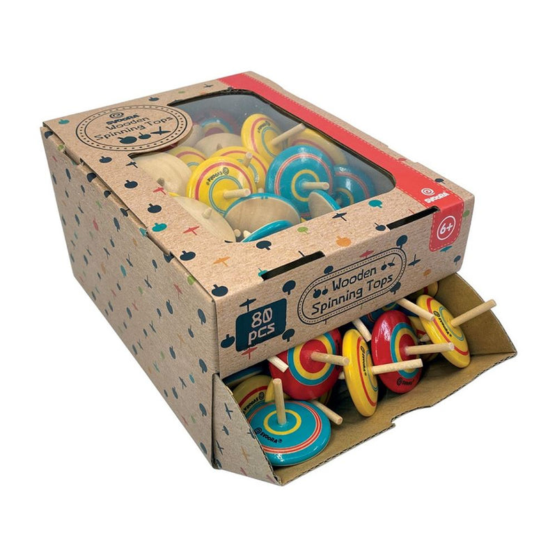 Load image into Gallery viewer, Dsp mini houten tol. classic. 6+ (80 stu
