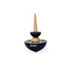 Houten tol geom zwart. 8 x 5 x 15 cm. 5+
