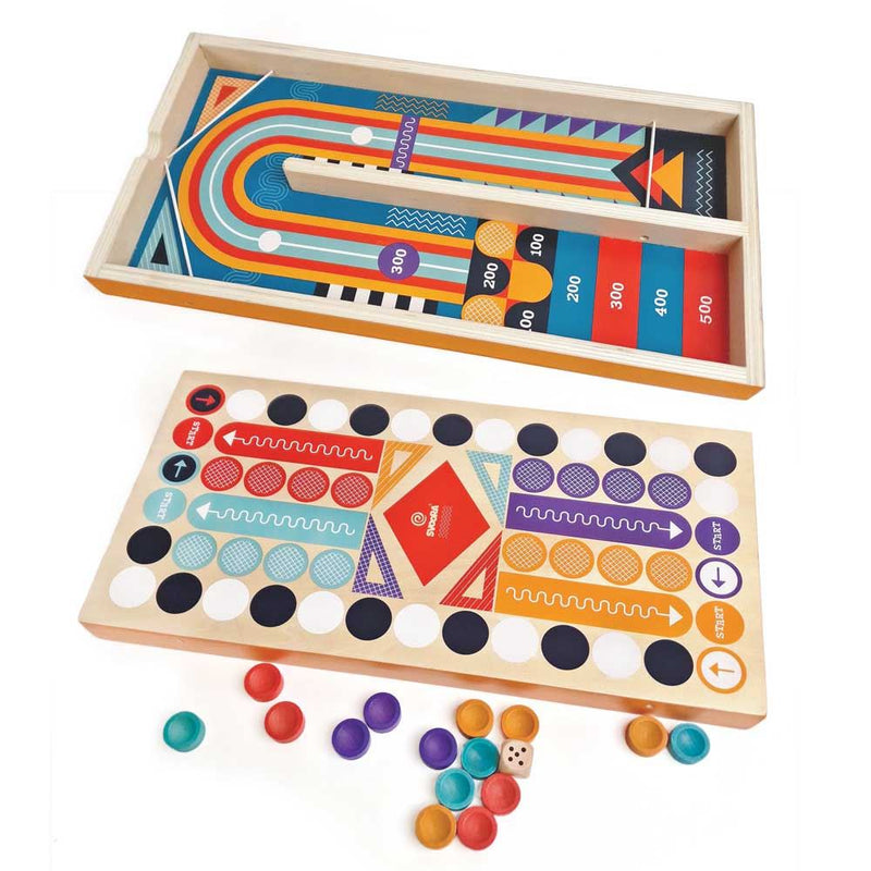 Load image into Gallery viewer, Svoora katapult ludo spel. 6+
