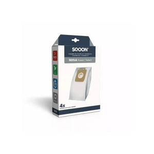 Sqoon stofzuigerzak nilfisk power select doos a 4 stuks