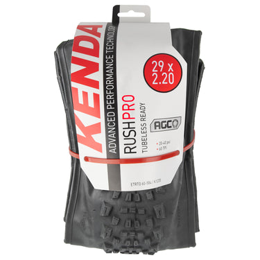 Kenda rush pro 29 x 2.20 sct folding tire