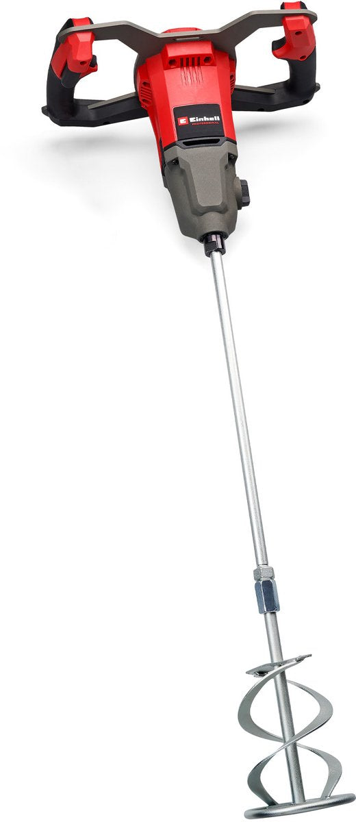Einhell professional elektrische verf- mortelmenger tp-mx 1700-2 ce - 1700 w - 180-750 t min regelbaar - incl. mengstaaf voor mortel