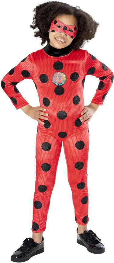 Rubies miraculous ladybug premium kinderkostuum - - maat 5-6 jaar