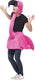 Vegaoo flamingo kostuum - carnavalskleding mannen vrouwen - onesize