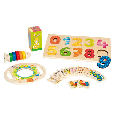 Goki houten geschenkset - 5dlg.