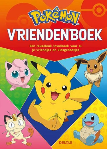 Pokemon pokémon vriendenboek - deltas - hardcover