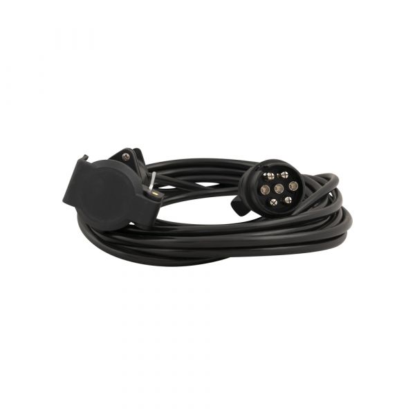 Load image into Gallery viewer, Verlengkabel 7p.stekker contra 5 mtr.
