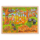 Goki houten legpuzzel - bosdieren, 48st.
