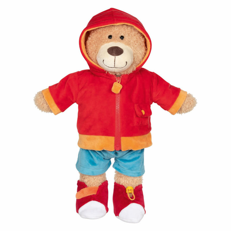 Load image into Gallery viewer, Goki aankleedpuzzel teddybeer houten speelgoed puzzel.

