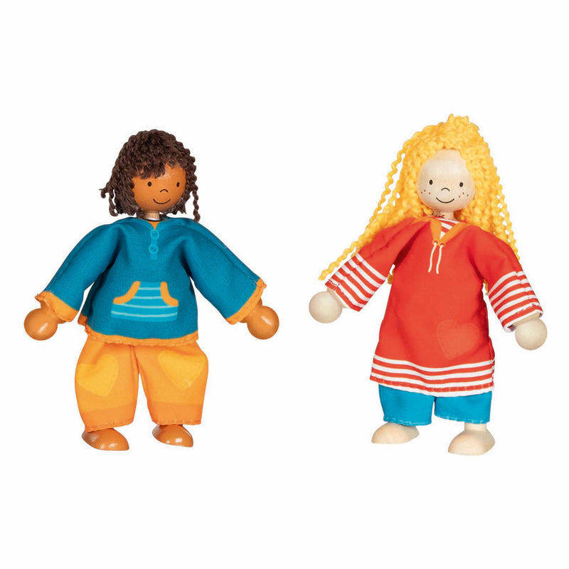 Afbeelding laden in galerijviewer, Goki flexibele poppen fynja fabio, 6 outfits
