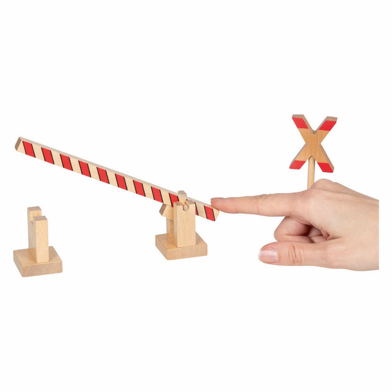 Load image into Gallery viewer, Goki houten verkeersborden set - 21dlg.
