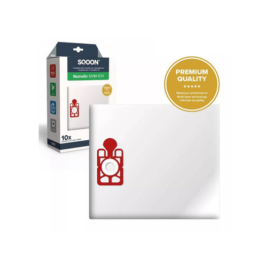 Sqoon stofzuigerzak numatic henry james 10st