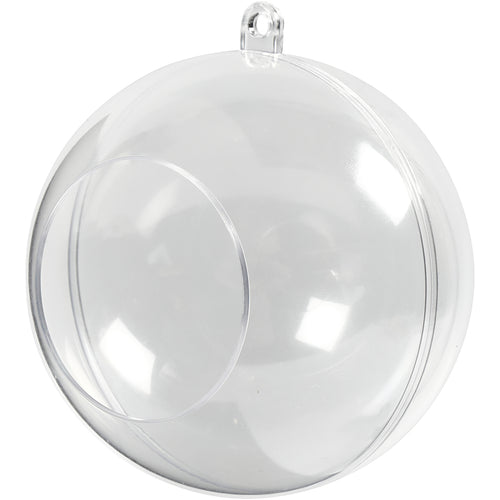 Creativ company deco ballen met opening, d 8 cm, gatgrootte 4,5 cm, 5 stuk 1 doos