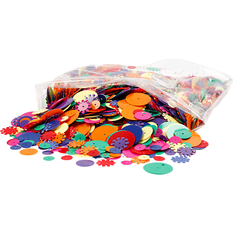 Afbeelding laden in galerijviewer, Https: www.cchobby.nl pailletten-rond-afm-10-25-mm-diverse-kleuren-250-gr-1-doos
