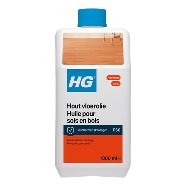 Hg hout vloerolie (product 60) 1l