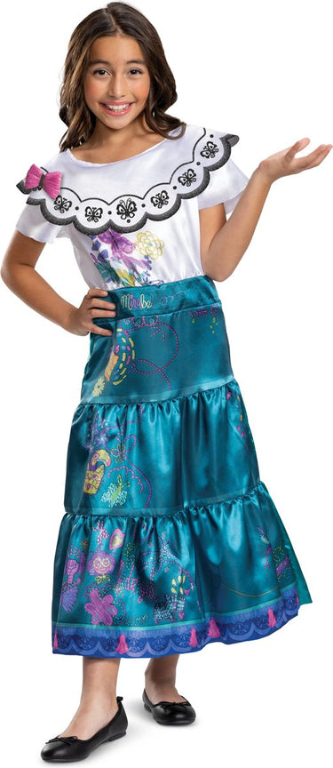 Disguise disney - encanto, mirabel deluxe , maat s (5 - 6 jaar), meisjes