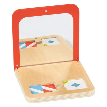 Goki houten symmetrie spel spiegel magie