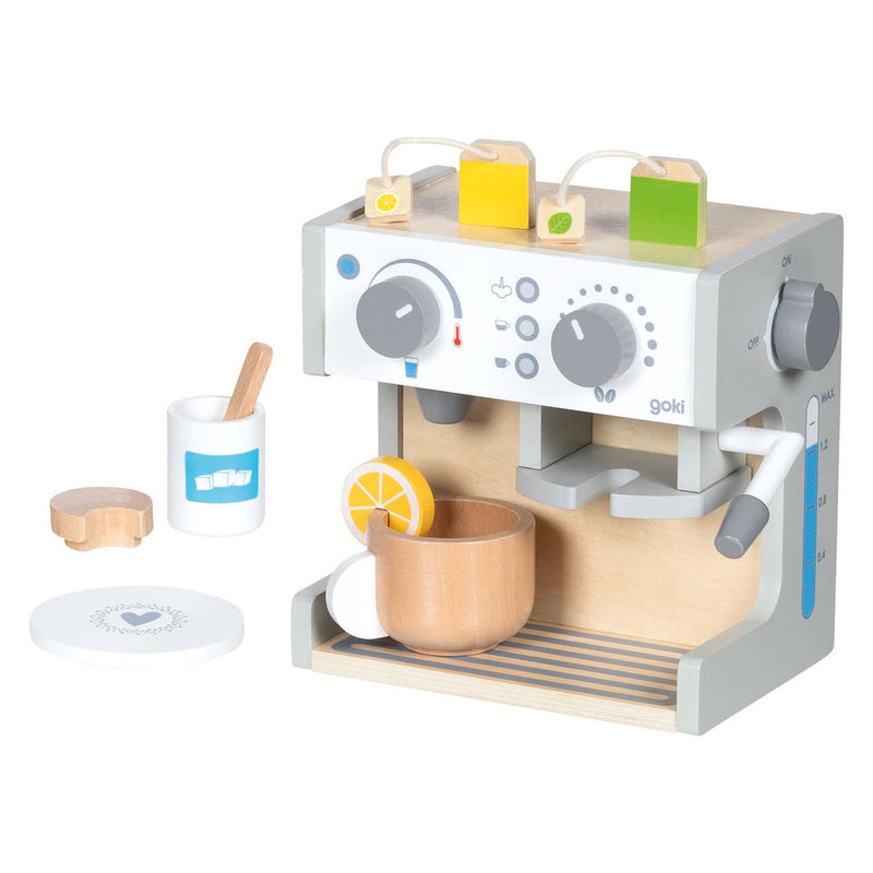 Load image into Gallery viewer, Goki houten koffie- en thee machine - 16dlg.
