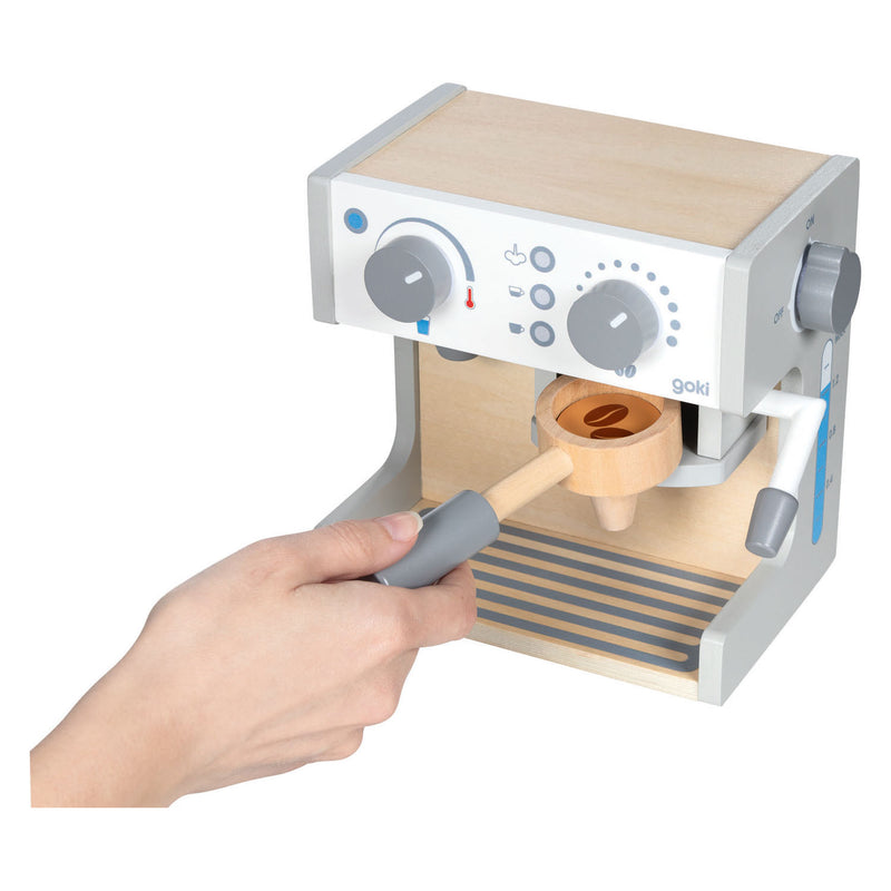 Load image into Gallery viewer, Goki houten koffie- en thee machine - 16dlg.
