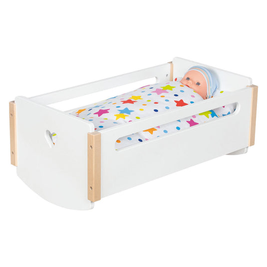 Goki houten poppenwiegje