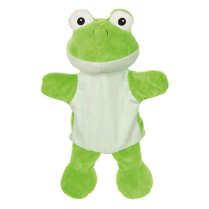 Goki handpop kikker, 21cm