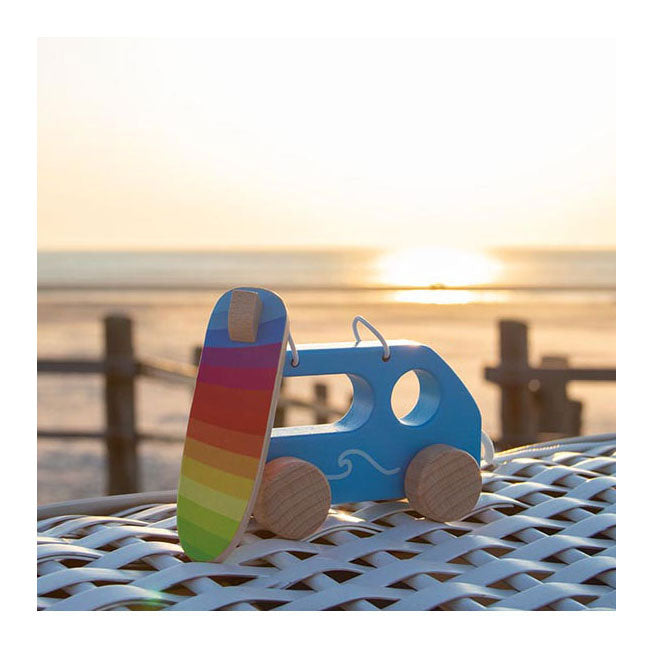 Load image into Gallery viewer, Goki trekwagen - surfersbusje
