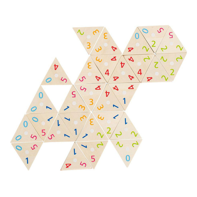 Load image into Gallery viewer, Goki houten tri-domino spel
