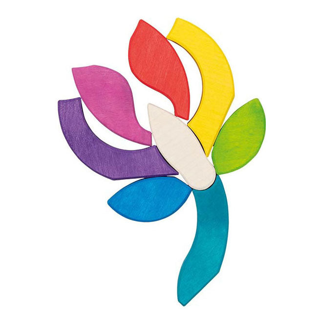 Load image into Gallery viewer, Goki houten bouwstenen vlinder mariposa, 11dlg.
