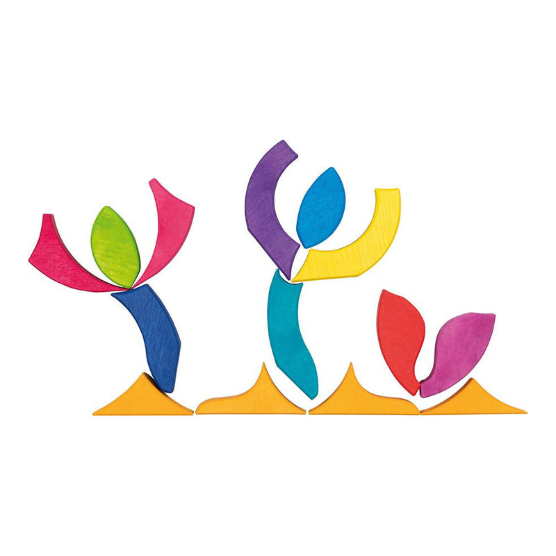 Load image into Gallery viewer, Goki houten bouwstenen vlinder mariposa, 11dlg.
