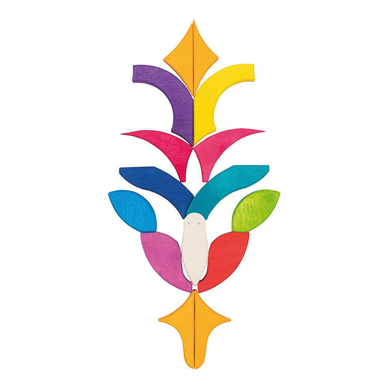 Load image into Gallery viewer, Goki houten bouwstenen vlinder mariposa, 11dlg.
