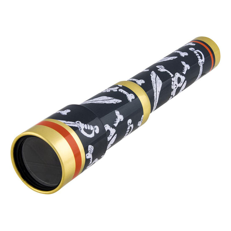 Load image into Gallery viewer, Goki telescoop piraten junior 25 cm staal zwart goud
