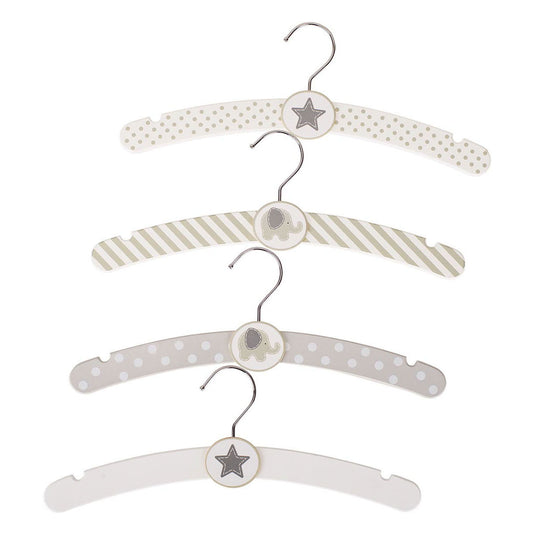 Goki houten kledinghanger olifant en sterren