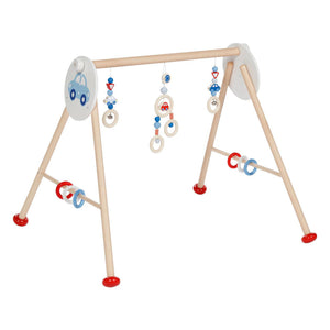 Goki houten babygym auto's
