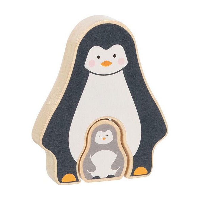 Load image into Gallery viewer, Goki houten puzzel staand pinguïnt, 2st.
